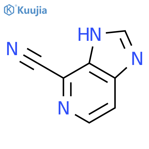 1H-imidazo[4,5-c]pyridine-4-carbonitrile structure