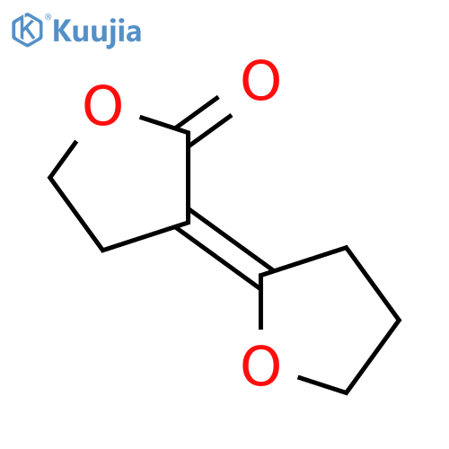 2(3H)-Furanone, 3-(dihydro-2(3H)-furanylidene)dihydro-, (3E)- structure
