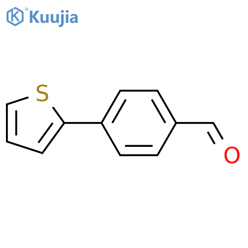 4-(thiophen-2-yl)benzaldehyde structure
