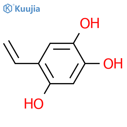 5-Vinyl-1,2,4-benzenetriol structure