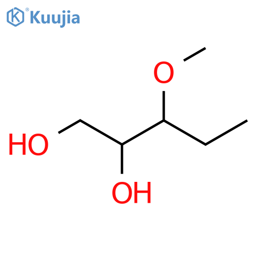 3-methoxypentane-1,2-diol structure