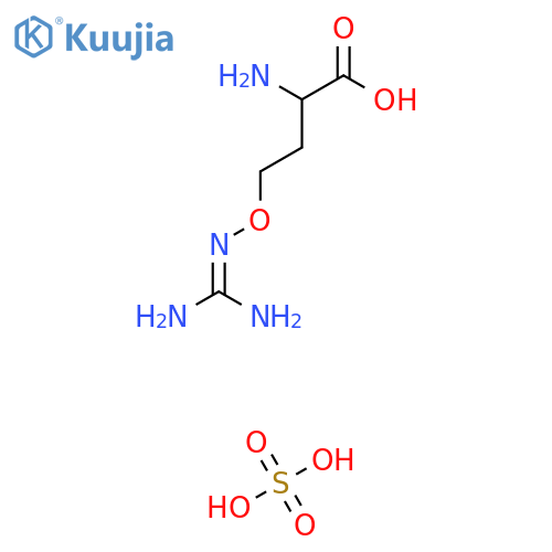 Canavanine sulphate structure