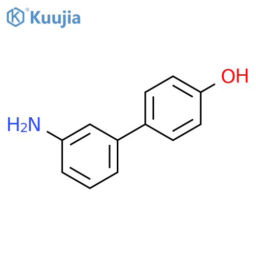 [1,1'-Biphenyl]-4-ol, 3'-amino- structure