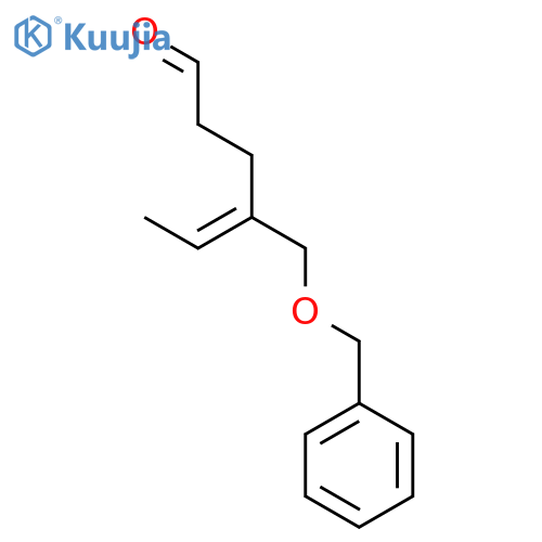 4-HEXENAL, 4-[(PHENYLMETHOXY)METHYL]-, (E)- structure