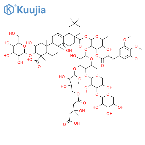 Onjisaponin W structure