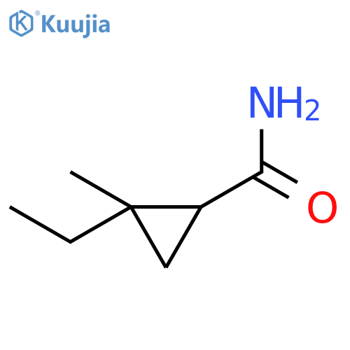 Cyclopropanecarboxamide, 2-ethyl-2-methyl- structure