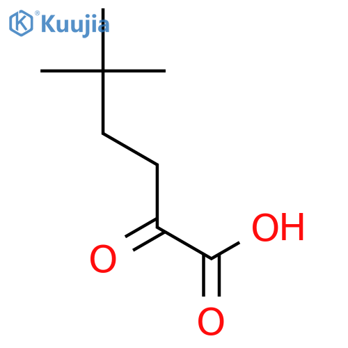 5,5-Dimethyl-2-oxohexanoic Acid structure