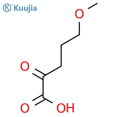 5-methoxy-2-oxopentanoic acid structure