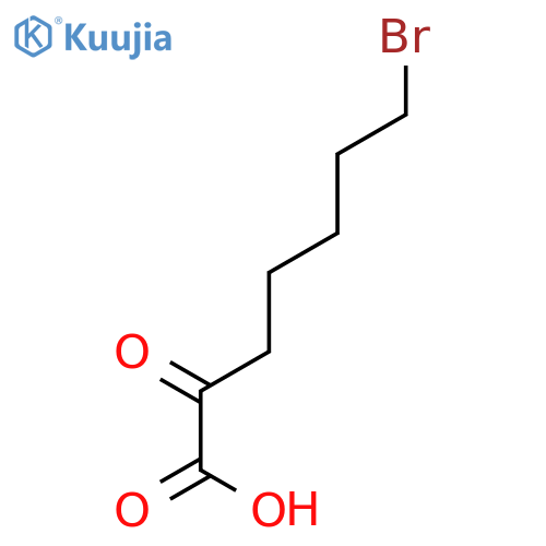 7-Bromo-2-oxoheptanoic acid structure