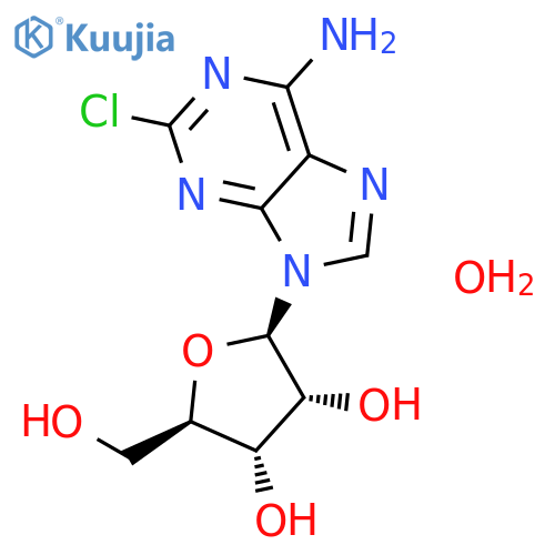 2-chloroadenosine hydrate structure