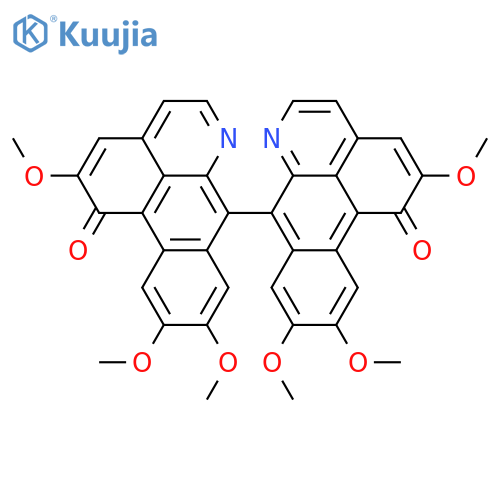 [7,7'-Bi-1H-dibenzo[de,g]quinoline]-1,1'-dione,2,2',9,9',10,10'-hexamethoxy- structure