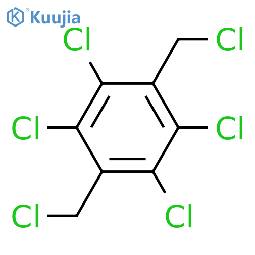 alpha,alpha',2,3,5,6-Hexachloro-p-xylene structure