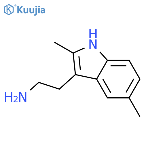 2-(2,5-dimethyl-1H-indol-3-yl)ethan-1-amine structure