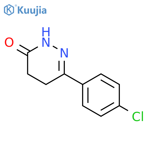 3(2H)-Pyridazinone,6-(4-chlorophenyl)-4,5-dihydro- structure