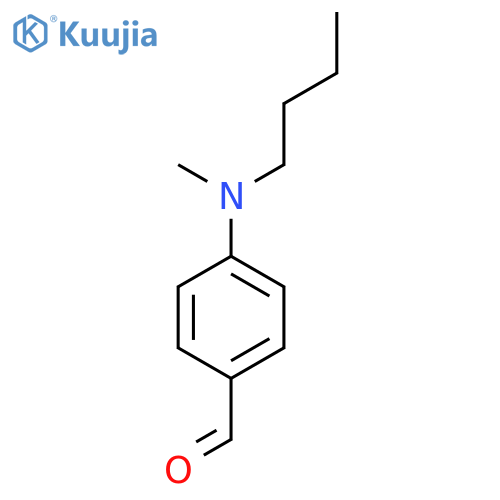 4-[butyl(methyl)amino]benzaldehyde structure