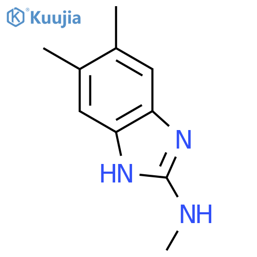 1H-Benzimidazol-2-amine,N,5,6-trimethyl- structure