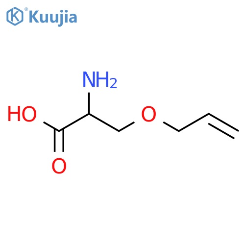 (2S)-2-amino-3-(prop-2-en-1-yloxy)propanoic acid structure