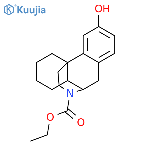N-Desmethyl N-Ethoxycarbonyl Dextrorphan structure