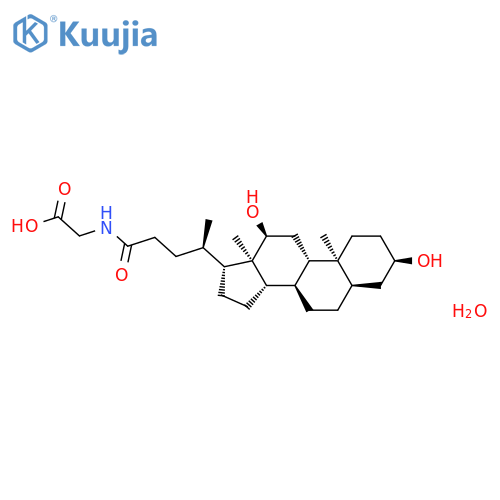 Glycodeoxycholic acid monohydrate structure