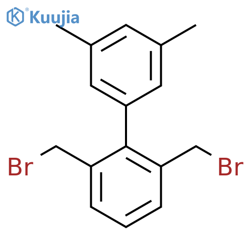 1,1'-Biphenyl, 2,6-bis(bromomethyl)-3',5'-dimethyl- structure