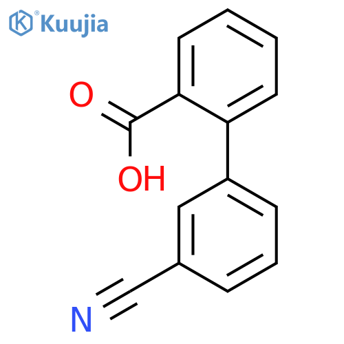2-(3-Cyanophenyl)benzoic acid structure