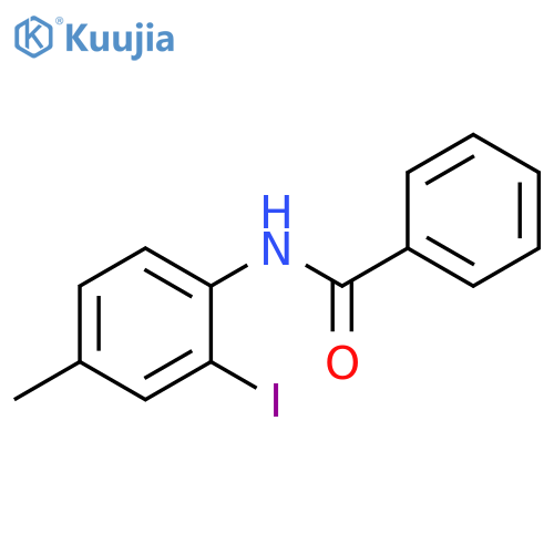 Benzamide, N-(2-iodo-4-methylphenyl)- structure