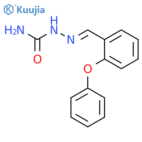 Hydrazinecarboxamide, 2-[(2-phenoxyphenyl)methylene]- structure