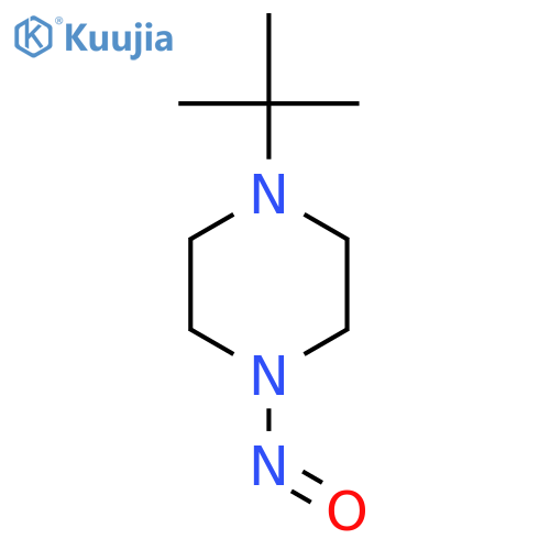 Piperazine,1-(1,1-dimethylethyl)-4-nitroso- structure
