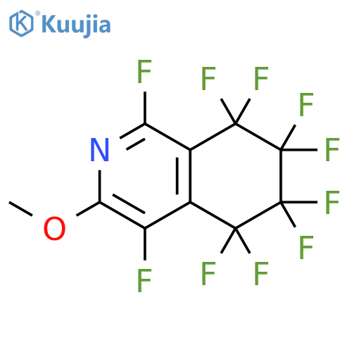 Isoquinoline, 1,4,5,5,6,6,7,7,8,8-decafluoro-5,6,7,8-tetrahydro-3-methoxy- structure
