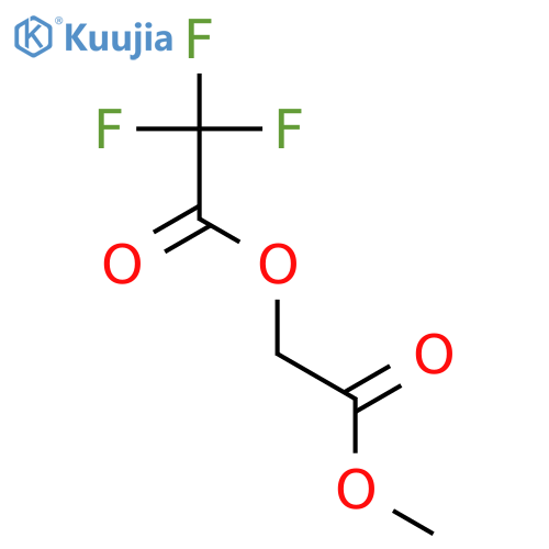 2-Methoxy-2-oxoethyl trifluoroacetate structure