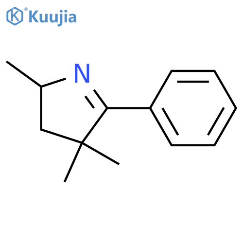 2H-Pyrrole, 3,4-dihydro-2,4,4-trimethyl-5-phenyl- structure