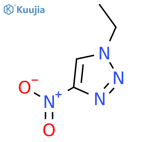 1-ethyl-4-nitro-1H-1,2,3-triazole structure
