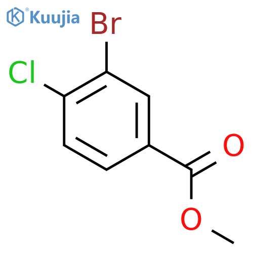 Methyl 3-bromo-4-chlorobenzoate structure