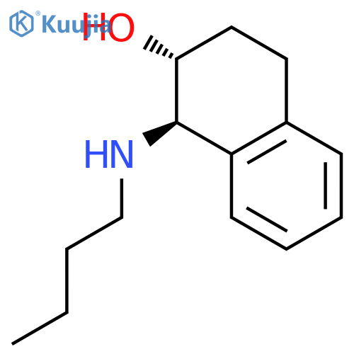 2-Naphthalenol, 1-(butylamino)-1,2,3,4-tetrahydro-, trans- structure