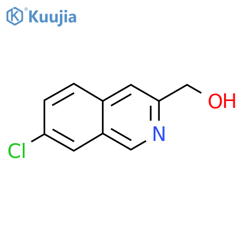 7-Chloro-3-isoquinolinemethanol structure