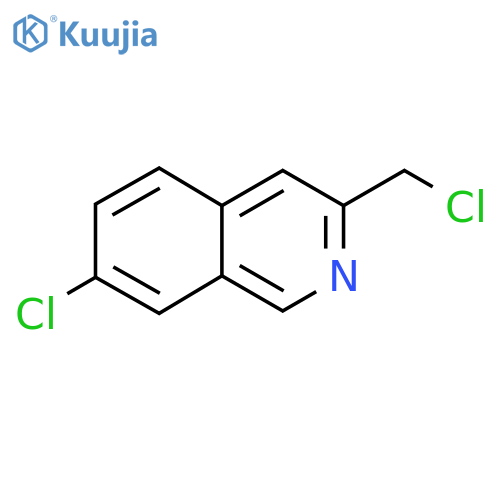 7-Chloro-3-(chloromethyl)isoquinoline structure