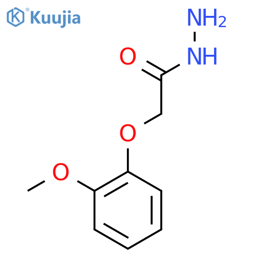 2-(2-Methoxyphenoxy)acetohydrazide structure