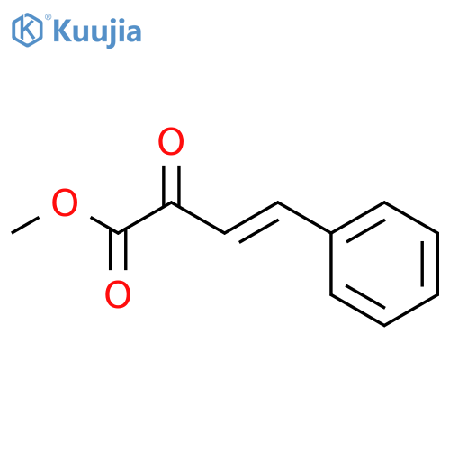 3-Butenoic acid, 2-oxo-4-phenyl-, methyl ester, (3E)- structure