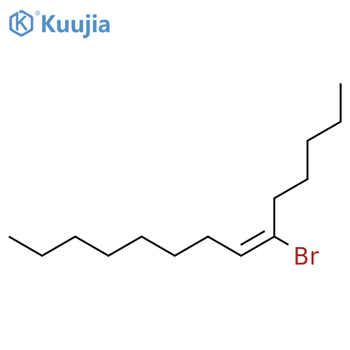 6-Tetradecene, 6-bromo-, (E)- structure