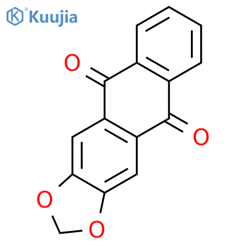 ANTHRA[2,3-D]-1,3-DIOXOLE-5,10-DIONE structure