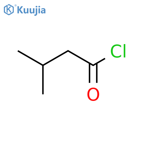 Isopentanoyl chloride structure
