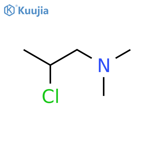 1-Propanamine,2-chloro-N,N-dimethyl- structure