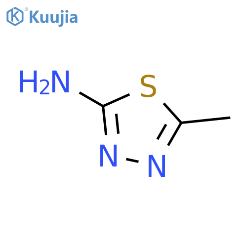 5-methyl-1,3,4-thiadiazol-2-amine structure