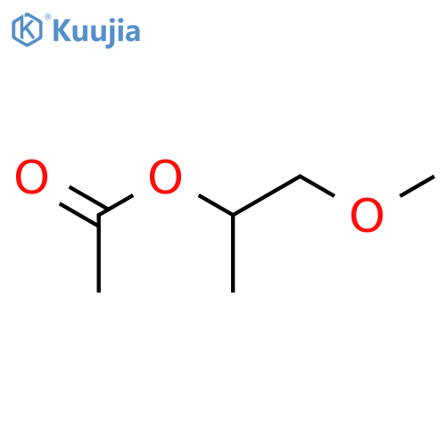 1-methoxypropan-2-yl acetate structure