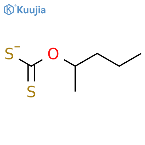 Carbonodithioic acid, O-(1-methylbutyl) ester structure