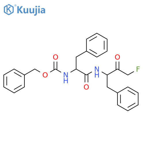 Z-PHE-PHE-FLUOROMETHYLKETONE structure