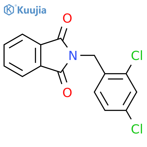 2-[(2,4-Dichlorophenyl)methyl]isoindole-1,3-dione structure
