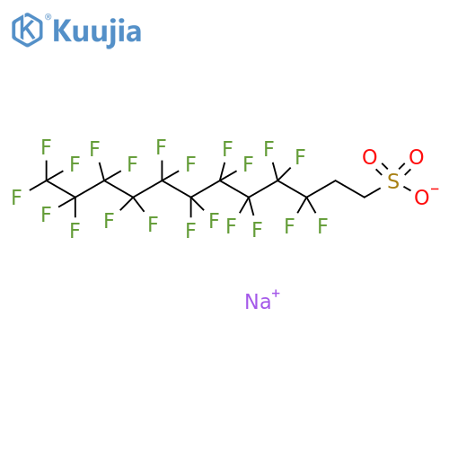 3,3,4,4,5,5,6,6,7,7,8,8,9,9,10,10,11,11,12,12,12-Heneicosafluoro-1-dodecanesulfonic Acid Sodium Salt structure