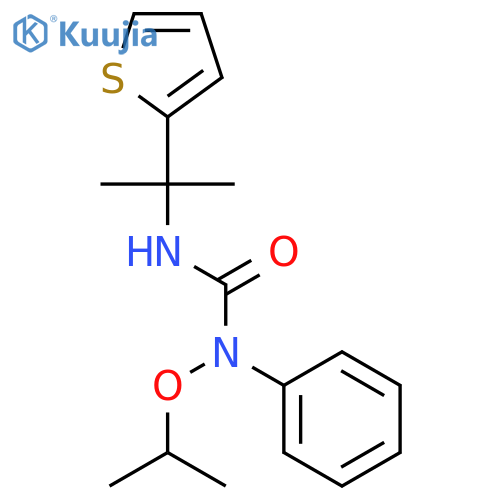 Urea, N-(1-methylethoxy)-N'-[1-methyl-1-(2-thienyl)ethyl]-N-phenyl- structure