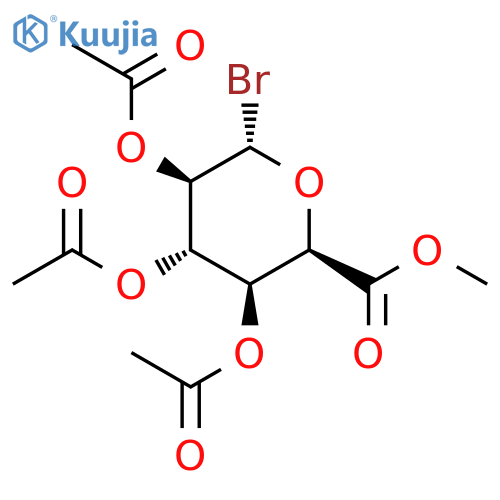 1-Bromo-1-deoxy-α-L-idopyranuronic Acid Methyl Ester Triacetate structure